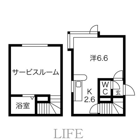 エスコート美園中央の物件間取画像